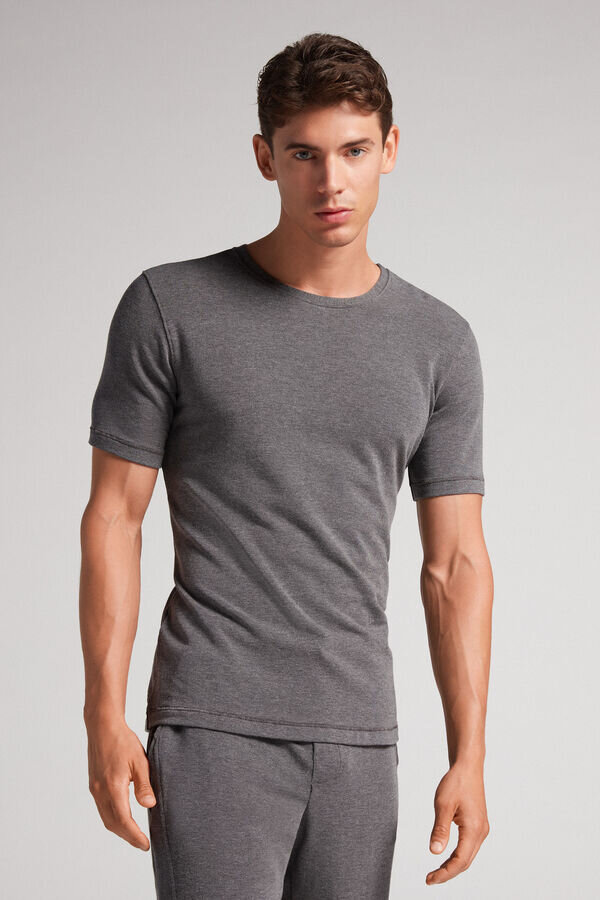 Short-Sleeve Modal-Cashmere Top Short-Sleeve Modal-Cashmere Top