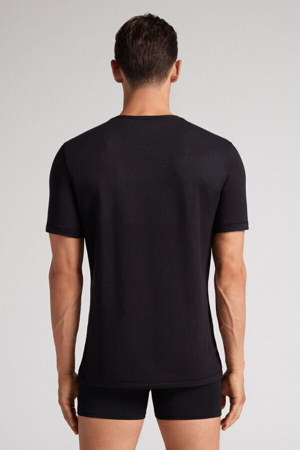 Short-Sleeve Modal-Cashmere Top Short-Sleeve Modal-Cashmere Top