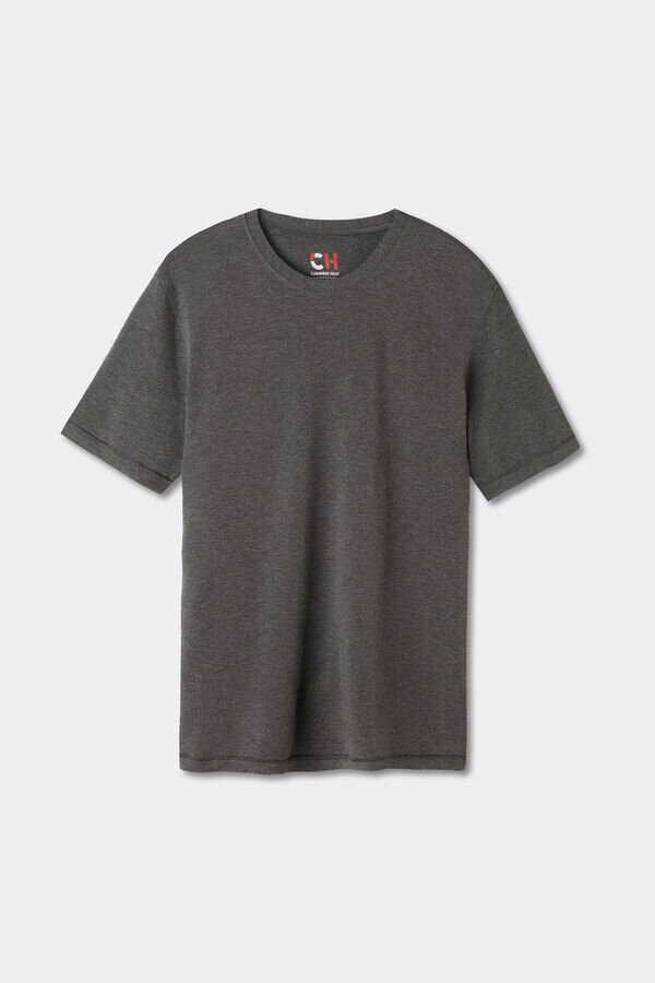 Short-Sleeve Modal-Cashmere Top Short-Sleeve Modal-Cashmere Top