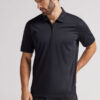Short Sleeve Zip Polo Shirt in Premium Mercerized Cotton Short Sleeve Zip Polo Shirt in Premium Mercerized Cotton