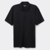 Short Sleeve Zip Polo Shirt in Premium Mercerized Cotton Short Sleeve Zip Polo Shirt in Premium Mercerized Cotton