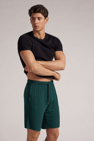 Silk and Modal Shorts