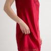 Silk Slip with Lace Insert Detail