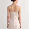 Silk Slip with Lace Insert Detail