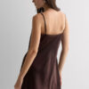 Silk Slip with Lace Insert Detail