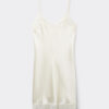Silk Slip with Lace Insert Detail Silk Slip with Lace Insert Detail