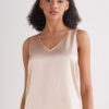 Silk V-Neck Tank Top Silk V-Neck Tank Top
