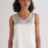 Silk V-Neck Tank Top Silk V-Neck Tank Top