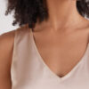 Silk V-Neck Tank Top Silk V-Neck Tank Top