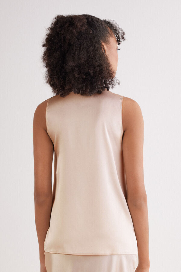 Silk V-Neck Tank Top Silk V-Neck Tank Top