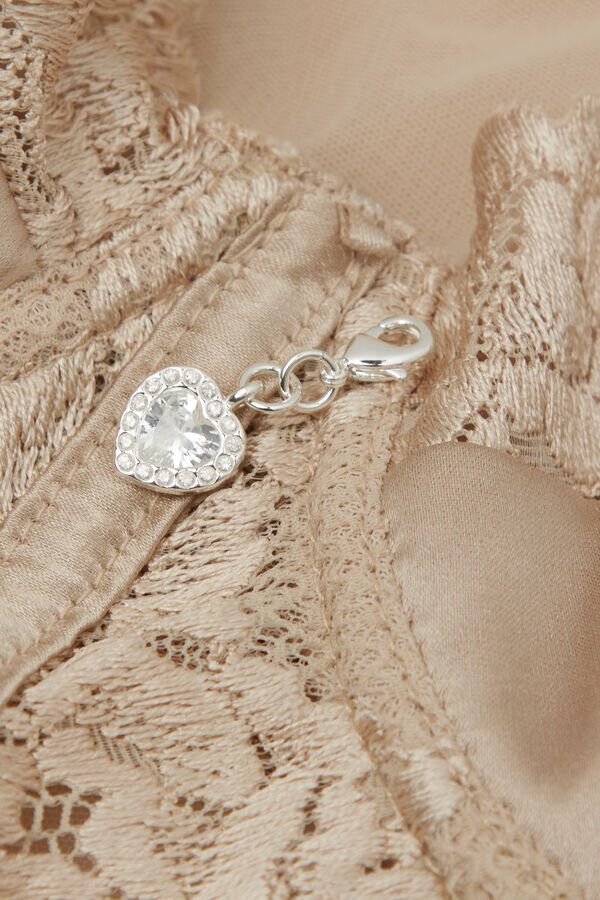 Silky Flowers Demilune Bodysuit Silky Flowers Demilune Bodysuit