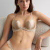 Silky Flowers Monica Silk and Lace Push-Up Bra Silky Flowers Monica Silk and Lace Push-Up Bra