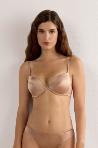 Simona Super Push-Up Bra in Silk