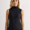 Sleeveless Turtleneck Micromodal Shirt Sleeveless Turtleneck Micromodal Shirt