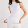 Sleeveless Turtleneck Micromodal Shirt Sleeveless Turtleneck Micromodal Shirt