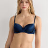 Sofia Natural Lift Balconette Bra in Silk