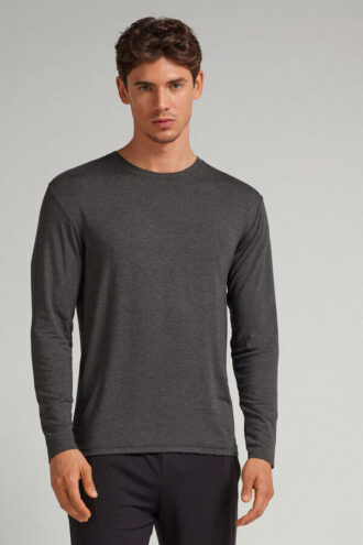 Soft Silk Long Sleeve Top