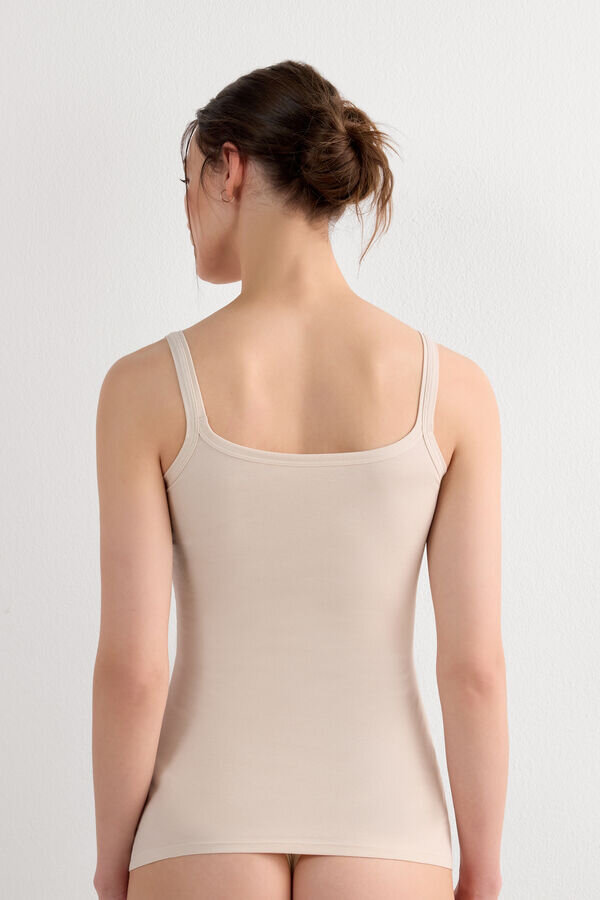 Spaghetti Strap Top in Cotton Spaghetti Strap Top in Cotton