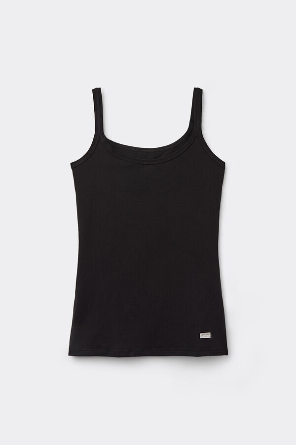 Spaghetti Strap Top in Cotton Spaghetti Strap Top in Cotton