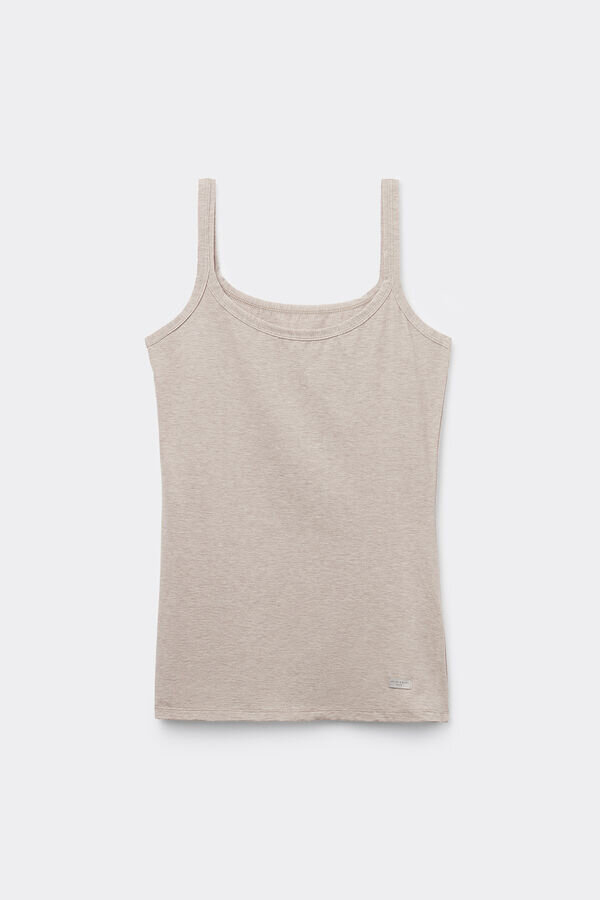 Spaghetti Strap Top in Cotton Spaghetti Strap Top in Cotton