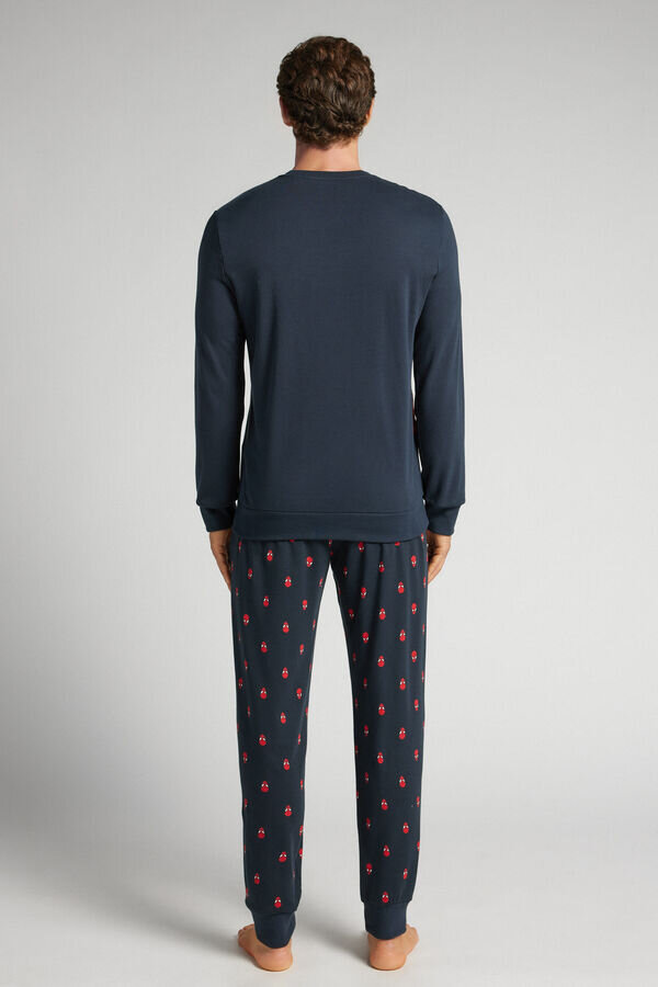 Spider-Man Marvel Full Length Cotton Pajamas Spider-Man Marvel Full Length Cotton Pajamas