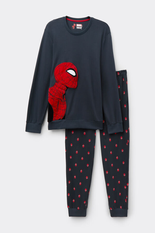 Spider-Man Marvel Full Length Cotton Pajamas Spider-Man Marvel Full Length Cotton Pajamas