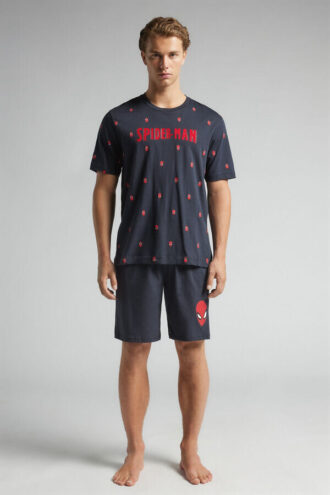 Spider-Man Marvel Short Cotton Pajamas