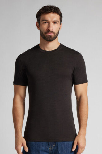 Stretch Merino Wool Short-Sleeve T-Shirt