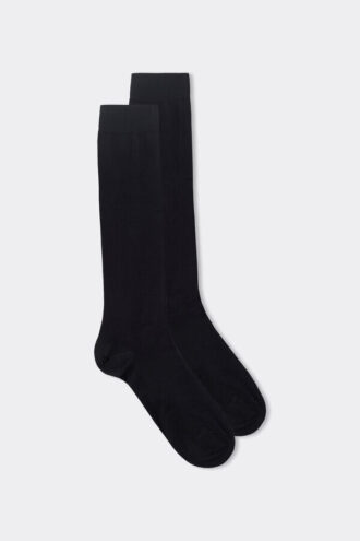 Stretch Superior Cotton Knee Socks