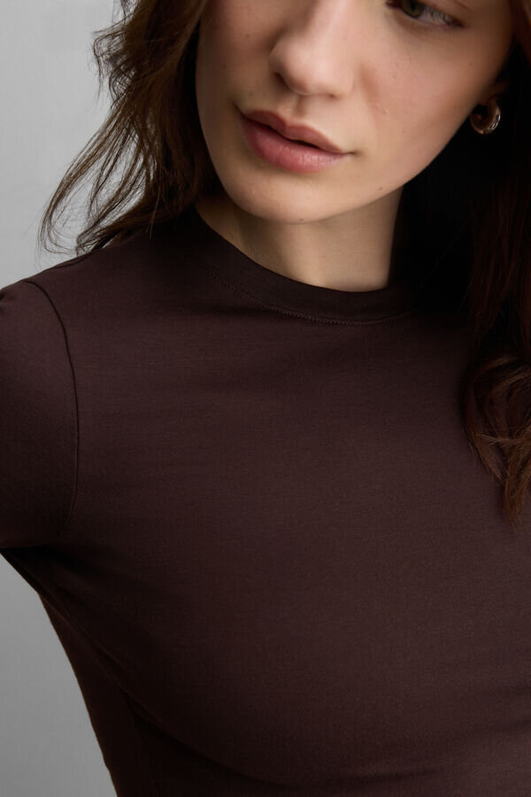 Stretch Superior Cotton Short Sleeve Top Stretch Superior Cotton Short Sleeve Top