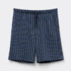 Stripe Print Cotton Shorts Stripe Print Cotton Shorts
