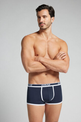 Superior Cotton Boxers with Logo