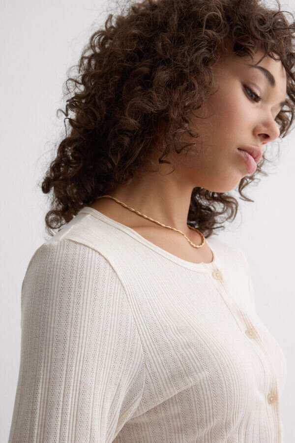 Sweet Pointelle Cardigan Sweet Pointelle Cardigan