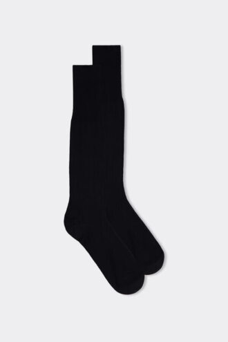 Tall Sateen Egyptian Cotton Socks