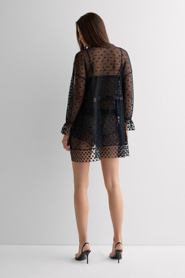 The Love Club Lace Robe The Love Club Lace Robe