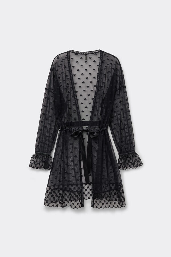 The Love Club Lace Robe The Love Club Lace Robe