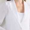 The Pure Linen Jacket in Linen Fabric The Pure Linen Jacket in Linen Fabric