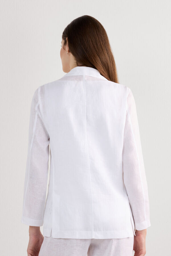 The Pure Linen Jacket in Linen Fabric The Pure Linen Jacket in Linen Fabric