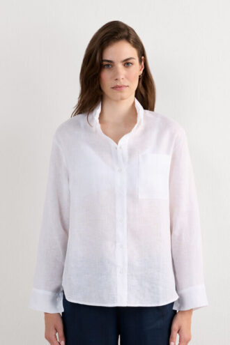 The Pure Linen Shirt in Linen Fabric