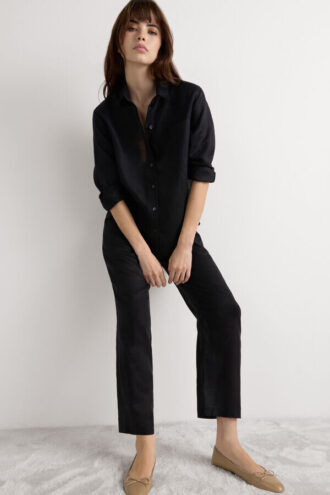 The Pure Linen Shirt in Linen Fabric