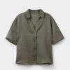 The Pure Linen Short Sleeve Shirt in Linen Fabric