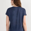 The Pure Linen Short Sleeve V-Neck Top in Linen The Pure Linen Short Sleeve V-Neck Top in Linen
