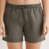 The Pure Linen Shorts in Linen Fabric