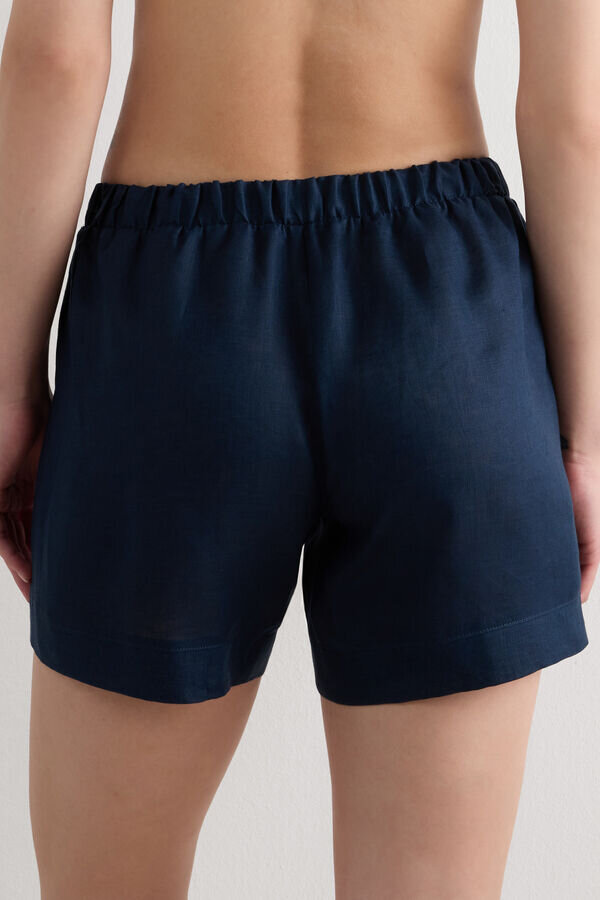The Pure Linen Shorts in Linen Fabric The Pure Linen Shorts in Linen Fabric