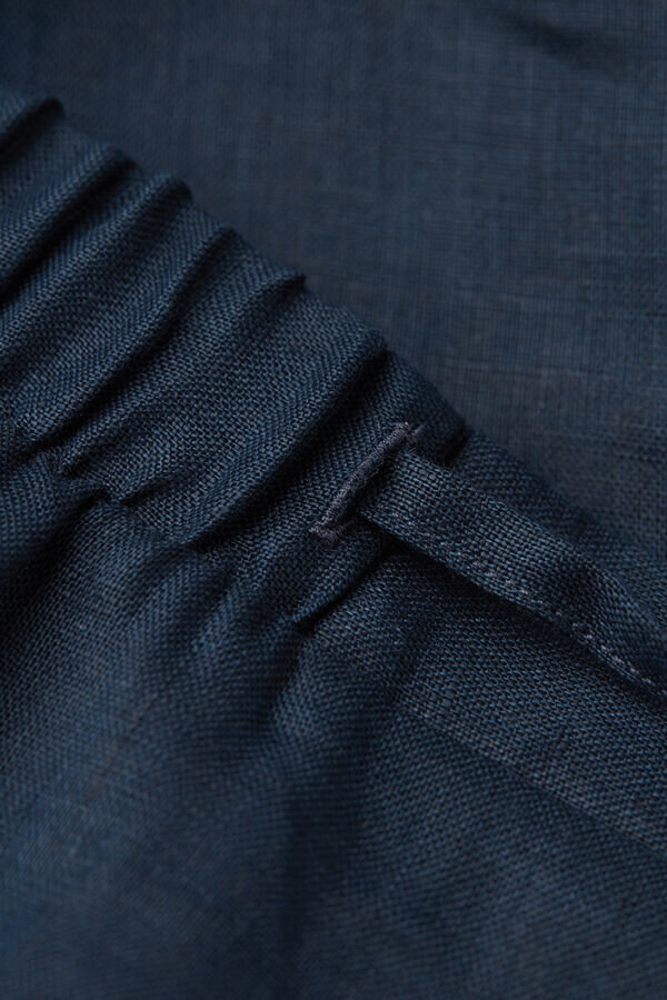 The Pure Linen Shorts in Linen Fabric The Pure Linen Shorts in Linen Fabric