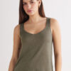 The Pure Linen Tank Top in Linen The Pure Linen Tank Top in Linen
