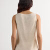 The Pure Linen Tank Top in Linen The Pure Linen Tank Top in Linen