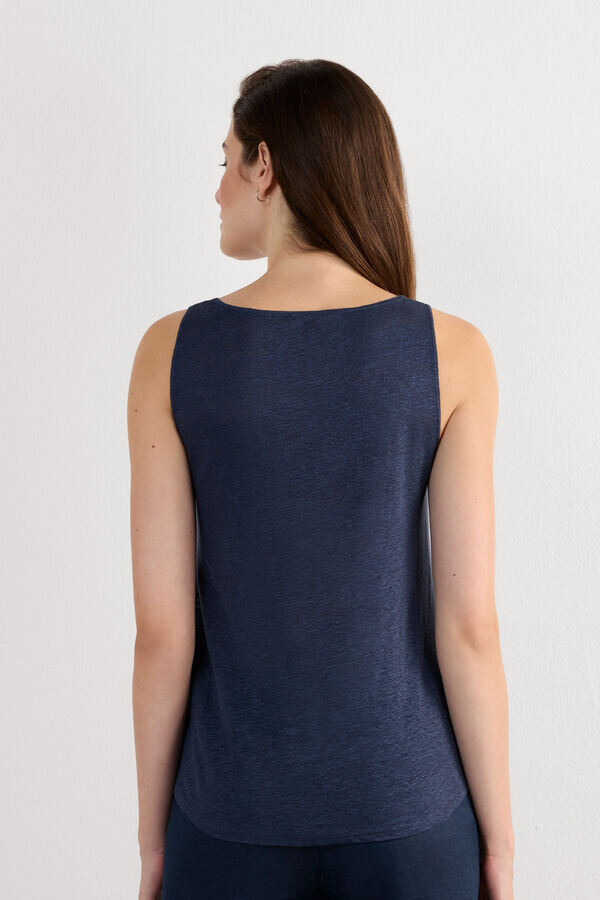 The Pure Linen Tank Top in Linen The Pure Linen Tank Top in Linen