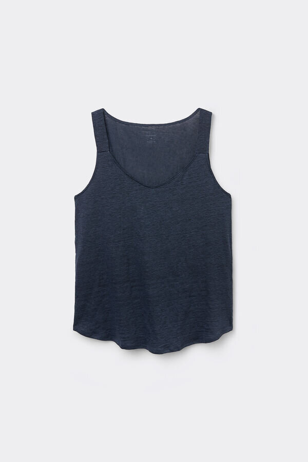 The Pure Linen Tank Top in Linen The Pure Linen Tank Top in Linen