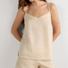 The Pure Linen Top in Linen Fabric The Pure Linen Top in Linen Fabric